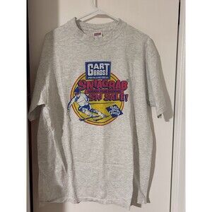 Vintage Gart Bros Sporting Goods Company 1992 38th SNIAGRAB Ski Sale! T-Shirt L
